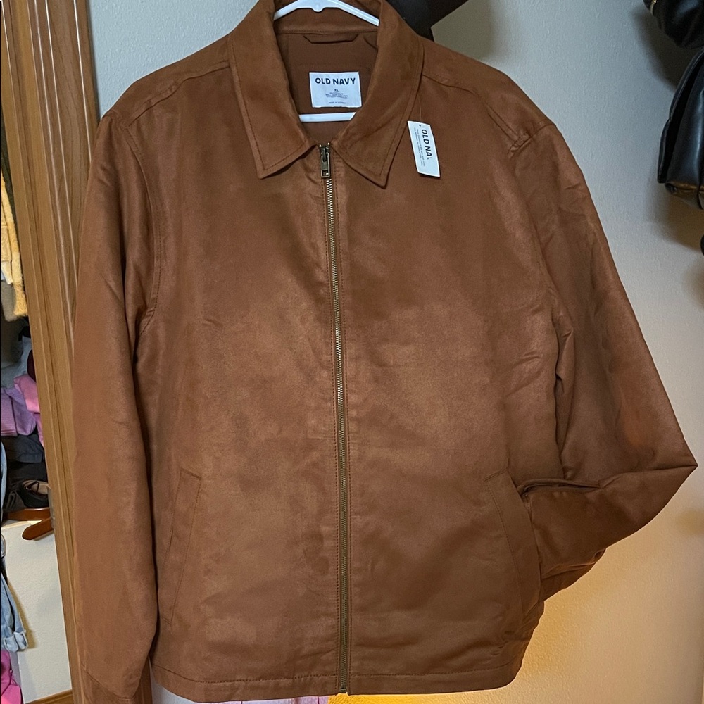 Old Navy Men's Tan Jacket NWT - Picture 4 of 16